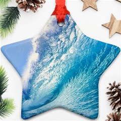 Ocean Wave 1 Ornament (star) 