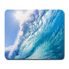 Ocean Wave 1 Large Mousepads by trendistuff