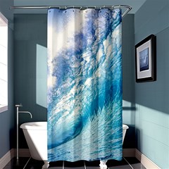 Ocean Wave 1 Shower Curtain 36  X 72  (stall)  by trendistuff