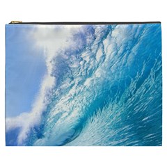 Ocean Wave 1 Cosmetic Bag (xxxl)  by trendistuff