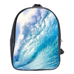 Ocean Wave 1 School Bags (xl)  by trendistuff