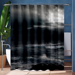 Ocean Storm Shower Curtain 60  X 72  (medium) 