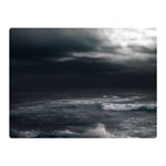 OCEAN STORM Double Sided Flano Blanket (Mini)  35 x27  Blanket Front