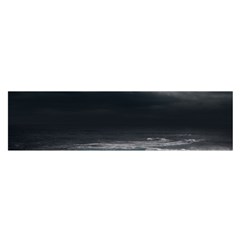 Ocean Storm Satin Scarf (oblong)