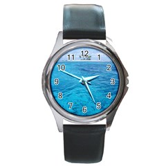 Ocean Island Round Metal Watches by trendistuff