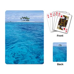 Ocean Island Playing Card by trendistuff