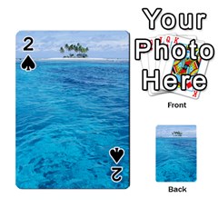 Ocean Island Playing Cards 54 Designs  by trendistuff