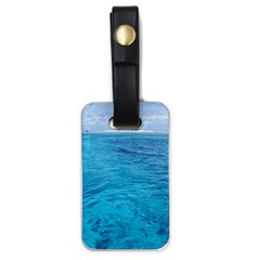 Ocean Island Luggage Tags (one Side)  by trendistuff