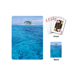 Ocean Island Playing Cards (mini)  by trendistuff