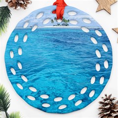 Ocean Island Ornament (round Filigree) 