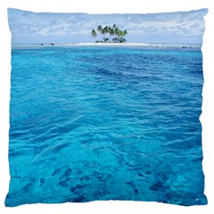 Ocean Island Large Cushion Cases (one Side) 