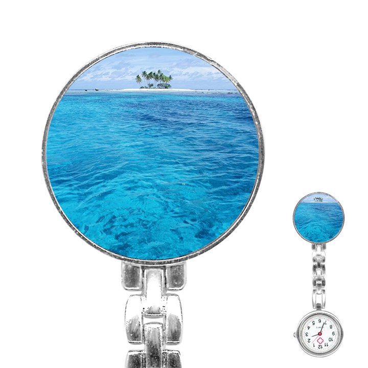 OCEAN ISLAND Stainless Steel Nurses Watches