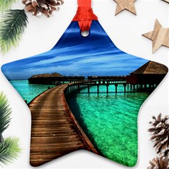 Maldives 2 Ornament (star)  by trendistuff