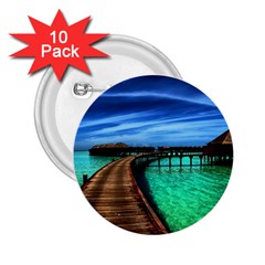 Maldives 2 2 25  Buttons (10 Pack) 