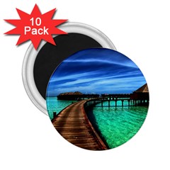 Maldives 2 2 25  Magnets (10 Pack)  by trendistuff