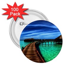 Maldives 2 2 25  Buttons (100 Pack) 