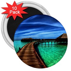 Maldives 2 3  Magnets (10 Pack) 