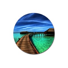 Maldives 2 Magnet 3  (round) by trendistuff