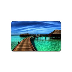 Maldives 2 Magnet (name Card) by trendistuff