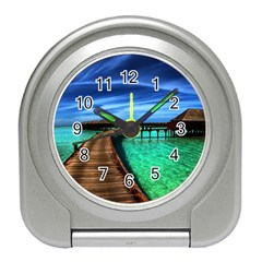 Maldives 2 Travel Alarm Clocks by trendistuff