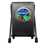 MALDIVES 2 Pen Holder Desk Clocks Front