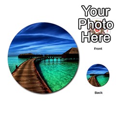 Maldives 2 Multi-purpose Cards (round)  by trendistuff