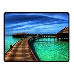 Maldives 2 Fleece Blanket (small)