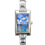 MALDIVES 1 Rectangle Italian Charm Watches