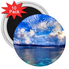 Maldives 1 3  Magnets (10 Pack) 