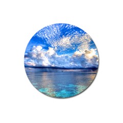 Maldives 1 Magnet 3  (round) by trendistuff