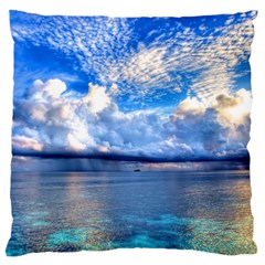 Maldives 1 Large Cushion Cases (two Sides)  by trendistuff