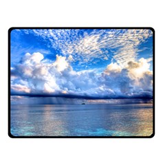 Maldives 1 Double Sided Fleece Blanket (small)  by trendistuff