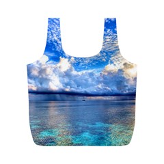 Maldives 1 Full Print Recycle Bags (m)  by trendistuff