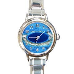 Great Blue Hole 2 Round Italian Charm Watches by trendistuff