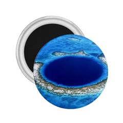 Great Blue Hole 2 2 25  Magnets by trendistuff