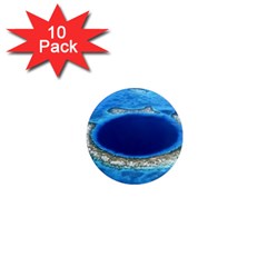 Great Blue Hole 2 1  Mini Magnet (10 Pack)  by trendistuff