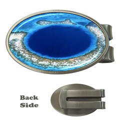 Great Blue Hole 2 Money Clips (oval)  by trendistuff