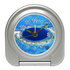 Great Blue Hole 2 Travel Alarm Clocks by trendistuff