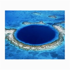 Great Blue Hole 2 Small Glasses Cloth by trendistuff