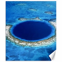 Great Blue Hole 2 Canvas 20  X 24   by trendistuff