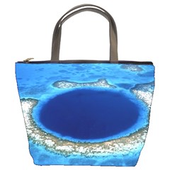 Great Blue Hole 2 Bucket Bags by trendistuff