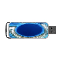 Great Blue Hole 2 Portable Usb Flash (one Side)