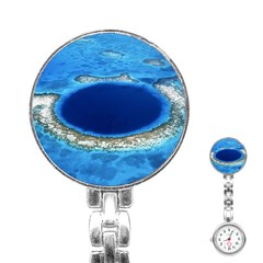 Great Blue Hole 2 Stainless Steel Nurses Watches by trendistuff