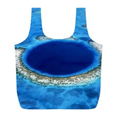 Great Blue Hole 2 Full Print Recycle Bags (l) 