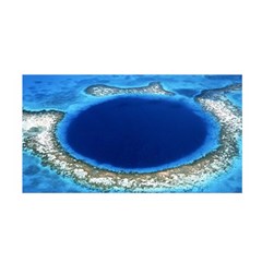 Great Blue Hole 2 Satin Wrap