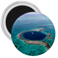 Great Blue Hole 1 3  Magnets by trendistuff