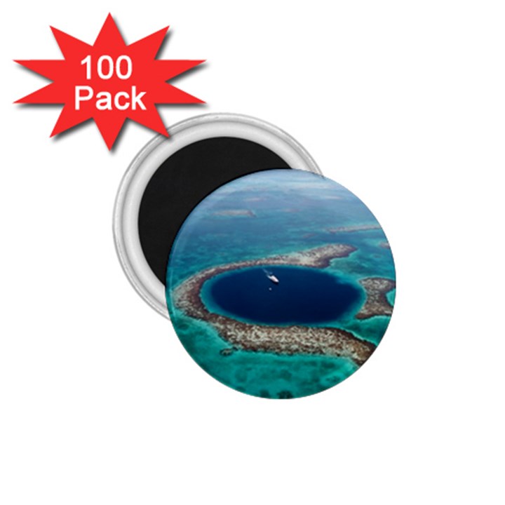 GREAT BLUE HOLE 1 1.75  Magnets (100 pack) 