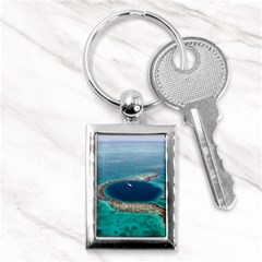 Great Blue Hole 1 Key Chains (rectangle)  by trendistuff