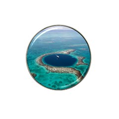 Great Blue Hole 1 Hat Clip Ball Marker (4 Pack) by trendistuff