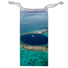 Great Blue Hole 1 Jewelry Bags by trendistuff